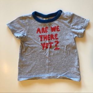 Are we there yet? road trip tee